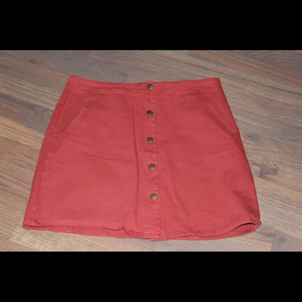 Peach skirt